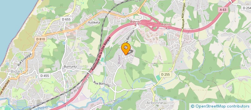 localisation de l'entreprise LES RAYGUETTES  ARBONNE