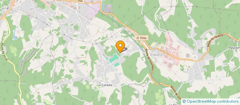 localisation de l'entreprise LES RAYSSES à SARLAT-LA-CANEDA