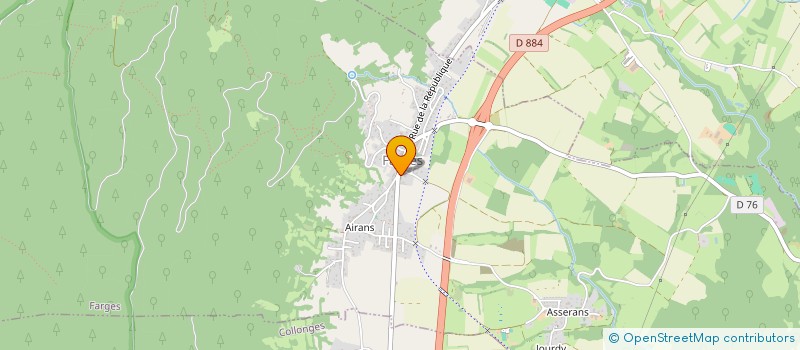 localisation de l'entreprise LES RDV DU CHATEAU à FARGES