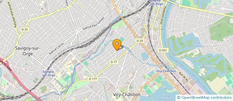 localisation de l'entreprise LES RE ACTEURS à VIRY-CHATILLON