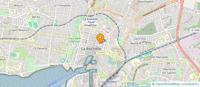 localisation de l'entreprise LES REBELLES ORDINAIRES  LA ROCHELLE
