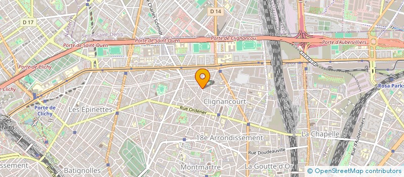 localisation de l'entreprise LES RECEPTIONS DE YES PARIS  PARIS