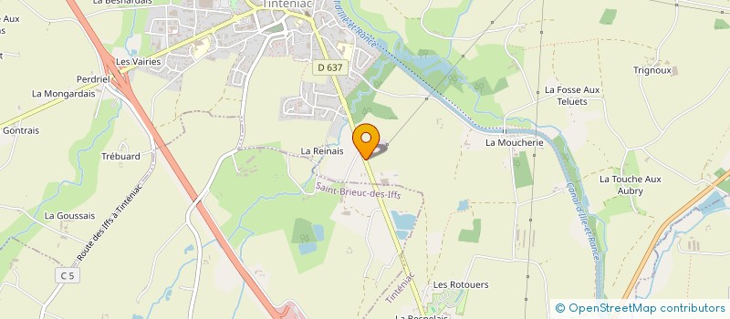 localisation de l'entreprise LES RECETTES DE TINTENIAC à TINTENIAC