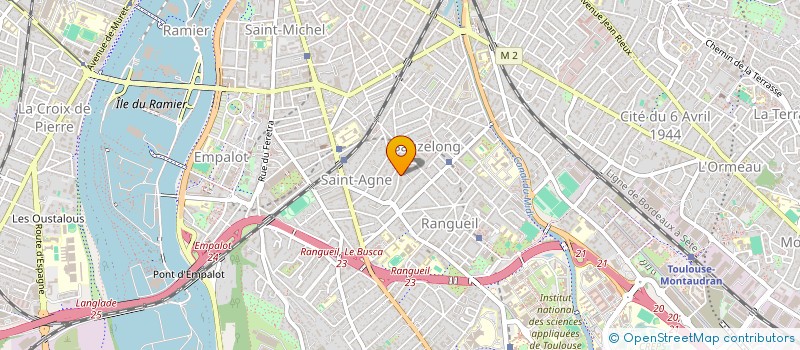 localisation de l'entreprise LES RECOLLETS à TOULOUSE
