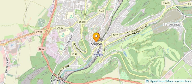 localisation de l'entreprise LES RECOLLETS - FAIENCERIE D'ART DES EMAUX DE LONGWY à LONGWY