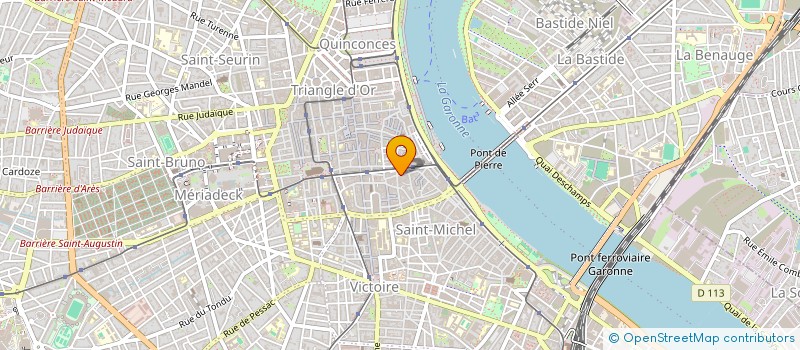 localisation de l'entreprise LES RECOLTANTS  BORDEAUX