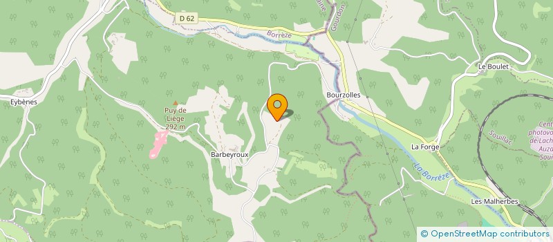 localisation de l'entreprise LES REDIDENCES DU PERIGORD  SAINT-GENIES