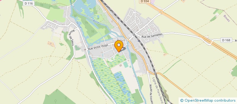 localisation de l'entreprise LES REFLETS DE BOVES à BOVES