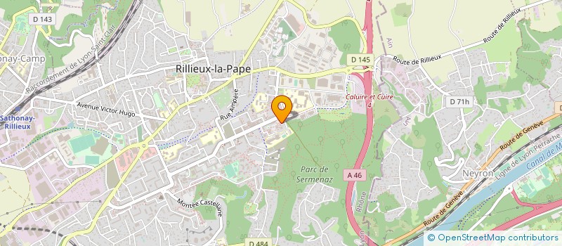 localisation de l'entreprise LES REFUGIES POETIQUES à RILLIEUX-LA-PAPE