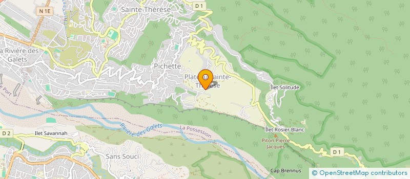 localisation de l'entreprise LES REGARDS DE MAFATE à LA POSSESSION