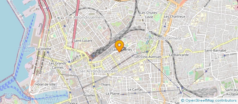 localisation de l'entreprise LES REGATES à MARSEILLE