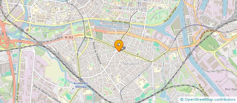 localisation de l'entreprise LES REGLES DE LA NUIT à STRASBOURG