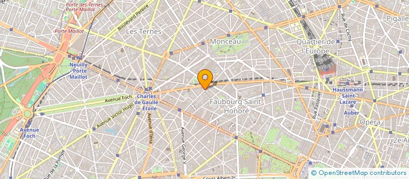 localisation de l'entreprise LES RELAIS BLEU  PARIS