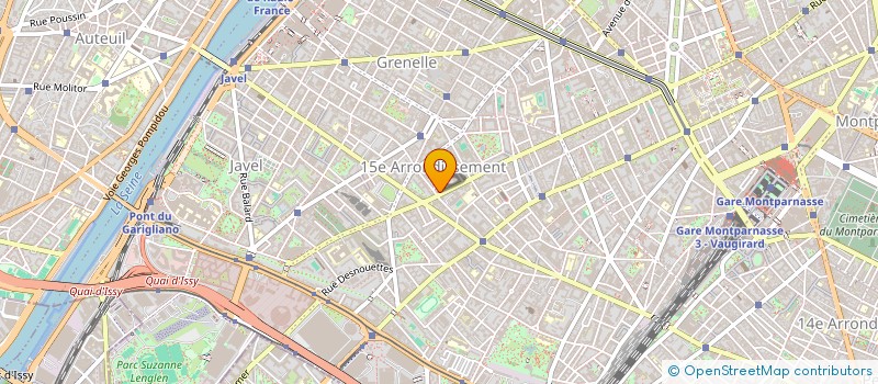 localisation de l'entreprise LES RELAIS D'ANTIGEL  PARIS