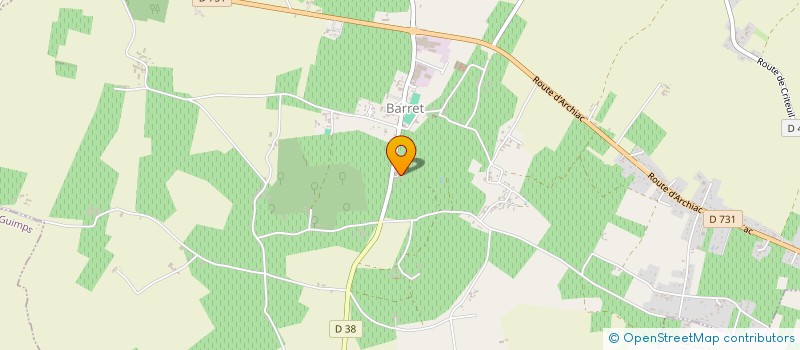 localisation de l'entreprise LES RELAIS DU MARCHE à LAGARDE-SUR-LE-NE