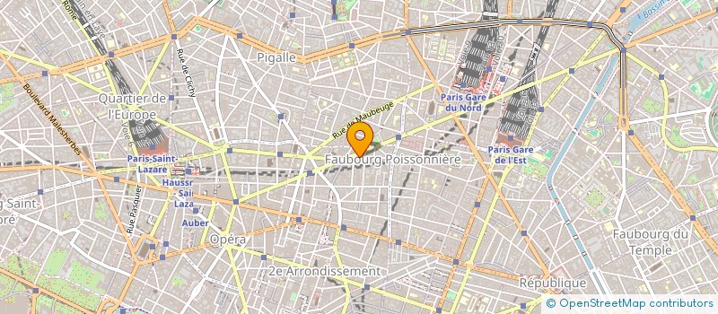 localisation de l'entreprise LES RELATIONS PUBLIQUES ADMINISTRATIVES  PARIS