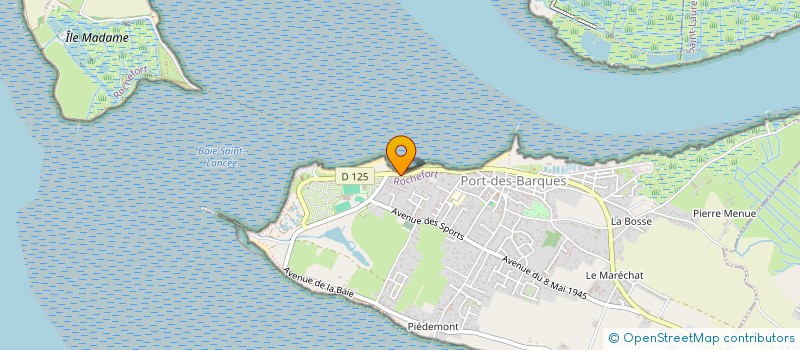 localisation de l'entreprise LES RELAXES  PORT-DES-BARQUES