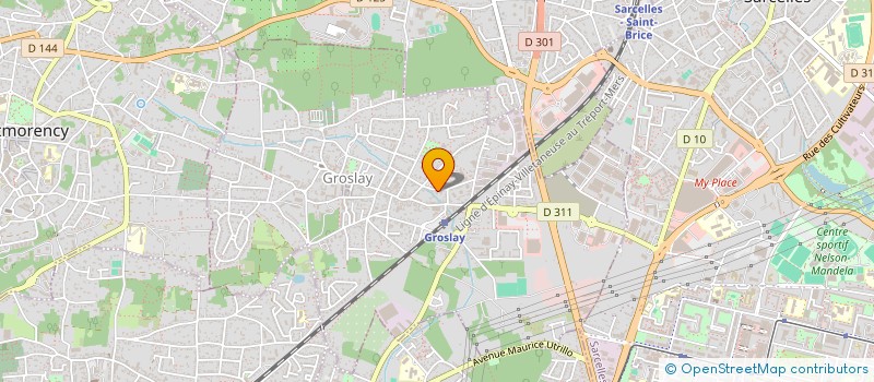 localisation de l'entreprise LES REMIENS  GROSLAY