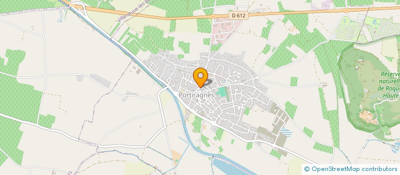 localisation de l'entreprise LES REMPARTS à VILLENEUVE-LES-BEZIERS