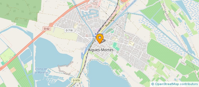 localisation de l'entreprise LES REMPARTS à AIGUES-MORTES