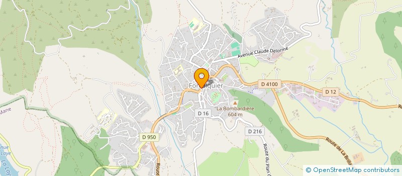 localisation de l'entreprise LES REMPARTS à FORCALQUIER
