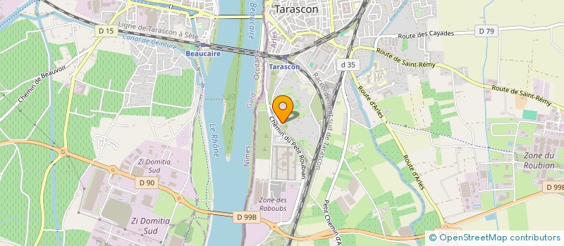 localisation de l'entreprise LES REMPARTS  TARASCON