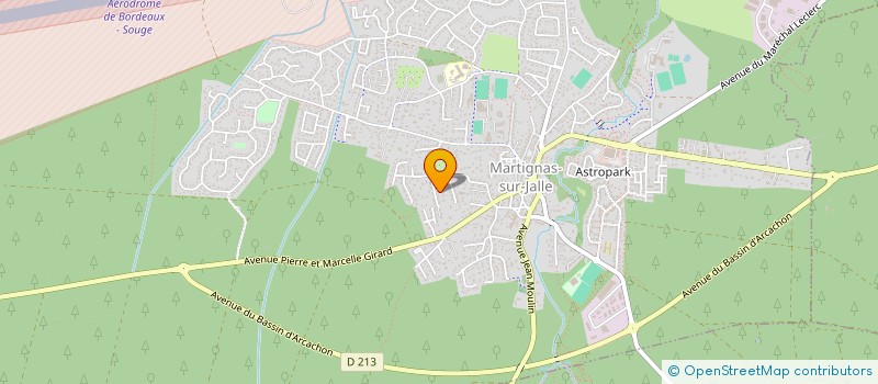 localisation de l'entreprise LES REMPARTS  MARTIGNAS-SUR-JALLE