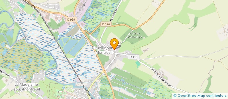 localisation de l'entreprise LES REMPARTS  NEUVILLE-SOUS-MONTREUIL