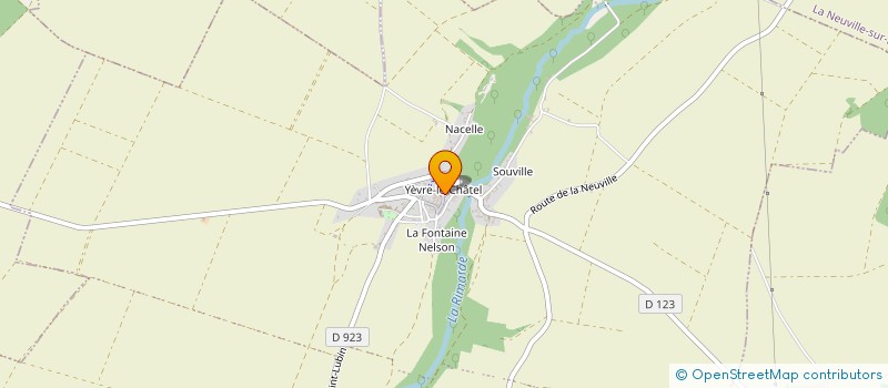 localisation de l'entreprise LES REMPARTS FLEURIS à YEVRE-LA-VILLE