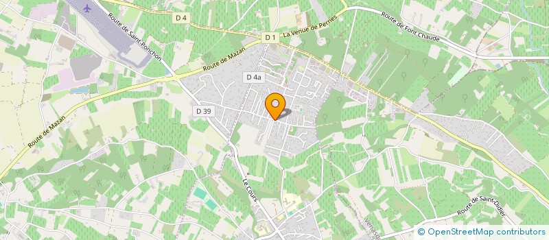 localisation de l'entreprise LES RENARDEAUX  SAINT-DIDIER