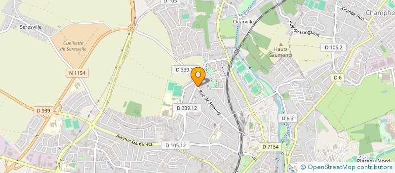 localisation de l'entreprise LES RENARDIERES à CHARTRES