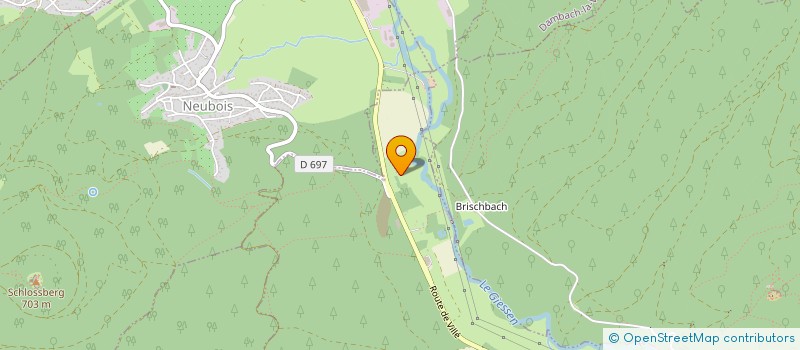 localisation de l'entreprise LES RENARDS  CHATENOIS