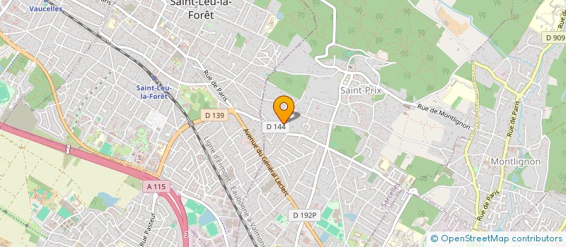 localisation de l'entreprise LES RENARDS BLANCS à SAINT-PRIX