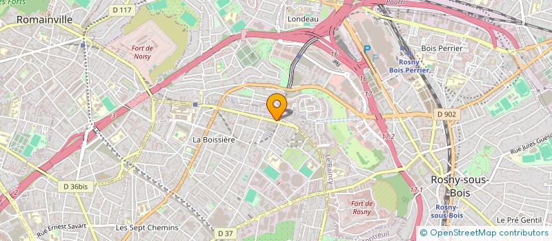 localisation de l'entreprise LES RENARDS REMOIS  PARIS