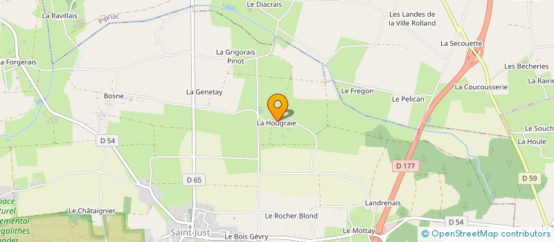 localisation de l'entreprise LES RENCONTRES D'AM&LIA  SAINT-JUST