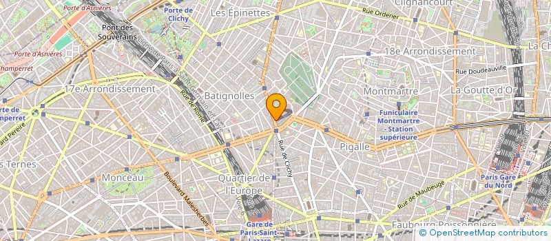 localisation de l'entreprise LES RENCONTRES DE FOREST  PARIS