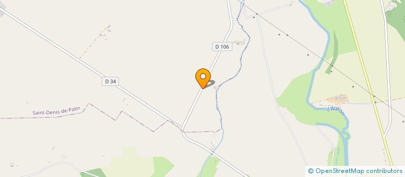localisation de l'entreprise LES RENCONTRES DE LA FONTAINES  SAINT-DENIS-DE-PALIN