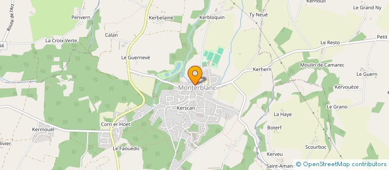 localisation de l'entreprise LES RENCONTRES FRANCOPHONES  MONTERBLANC