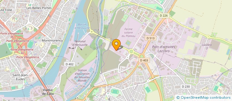 localisation de l'entreprise LES RENCONTRES MOZAIK  COLOMBELLES