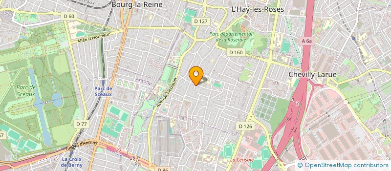 localisation de l'entreprise LES RENCONTRES NEURO ET SOPHRO D'ICI ET D'AILLEURS  L'HAY-LES-ROSES