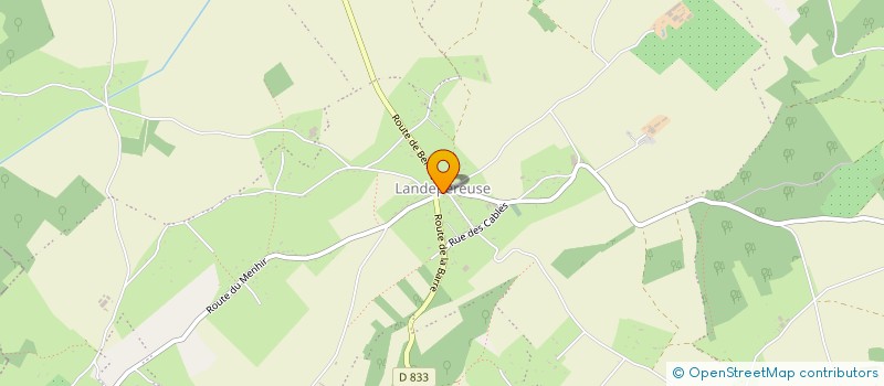 localisation de l'entreprise LES RENDEZ-VOUS DE LANDEPEREUSE  MESNIL-EN-OUCHE