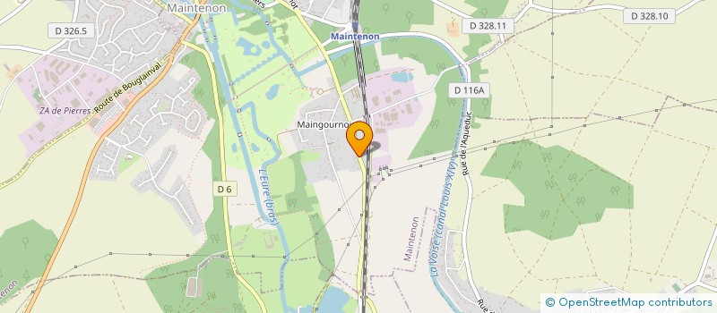 localisation de l'entreprise LES RENDEZ VOUS DE MAINTENON à MAINTENON