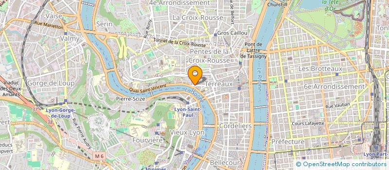 localisation de l'entreprise LES RENDEZ VOUS DU PALAIS à LYON