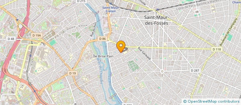 localisation de l'entreprise LES RENDEZ-VOUS ECOLES & ENTREPRISES à ST MAUR DES FOSSES