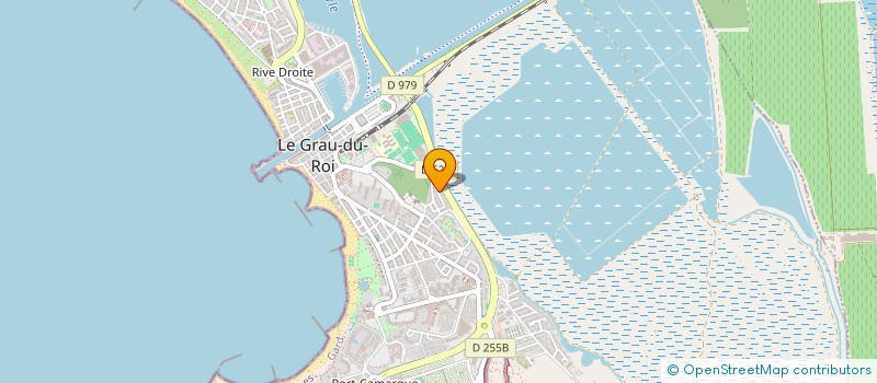 localisation de l'entreprise LES RENEGATS  LE GRAU-DU-ROI