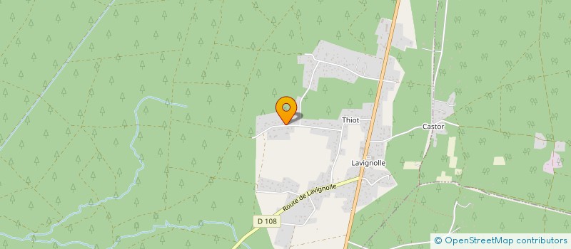 localisation de l'entreprise LES RENES DE L'ETRE  SALLES