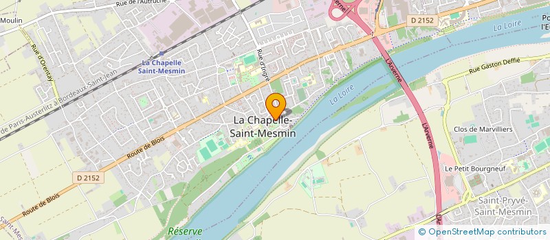 localisation de l'entreprise LES RENNES DES NEIGES à LA CHAPELLE-SAINT-MESMIN