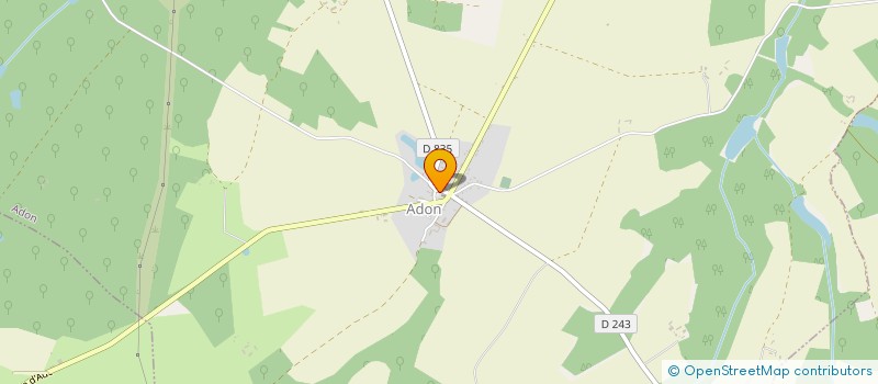 localisation de l'entreprise LES RENONDONS à LA CHAPELLE-SUR-AVEYRON