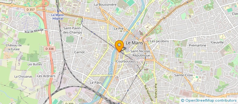 localisation de l'entreprise LES RENOVANTS à LE MANS
