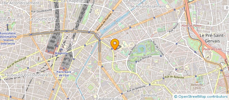 localisation de l'entreprise LES RENOVATEURS FRANCILIENS à PARIS